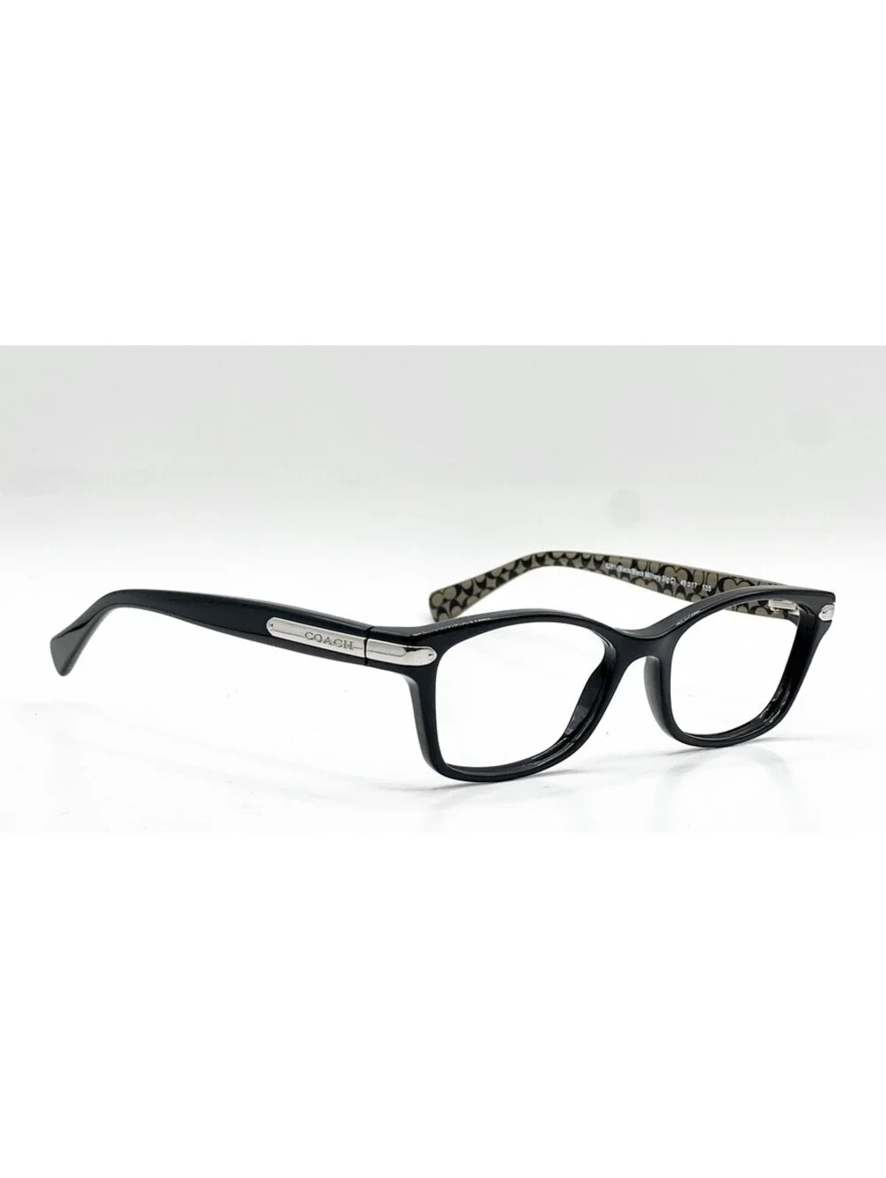 Coach HC 6065 5261 Black Military Sig C Authentic Eyeglass Frames 49-17